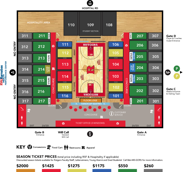 Rutgers Stadium Seating Chart